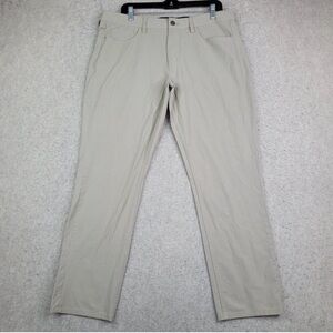 Vineyard Vines Performance Chino Pants Mens 36x30 Khaki Stretch Golf